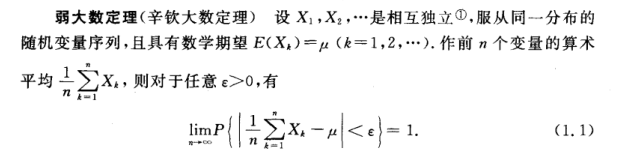 大数定律